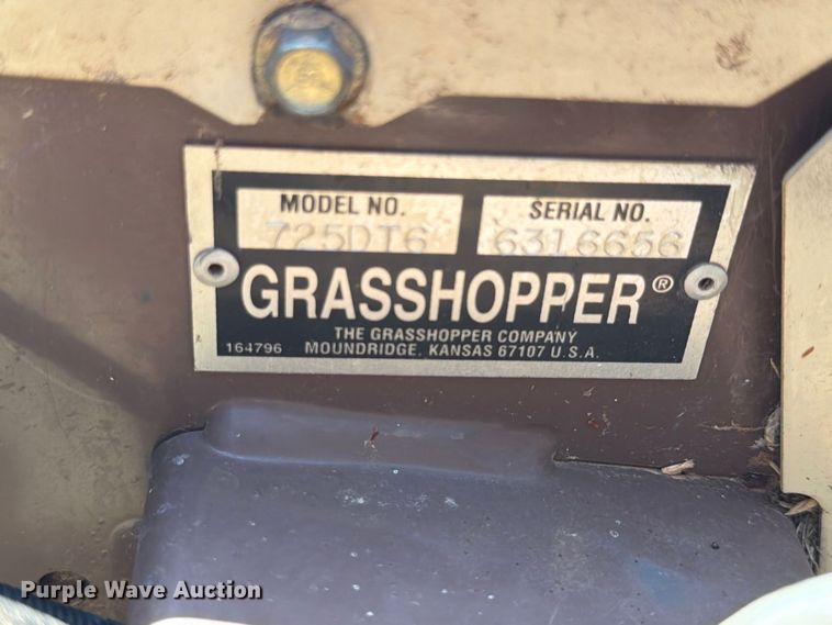 image for item FC4201 2013 Grasshopper 725D Lawnmower