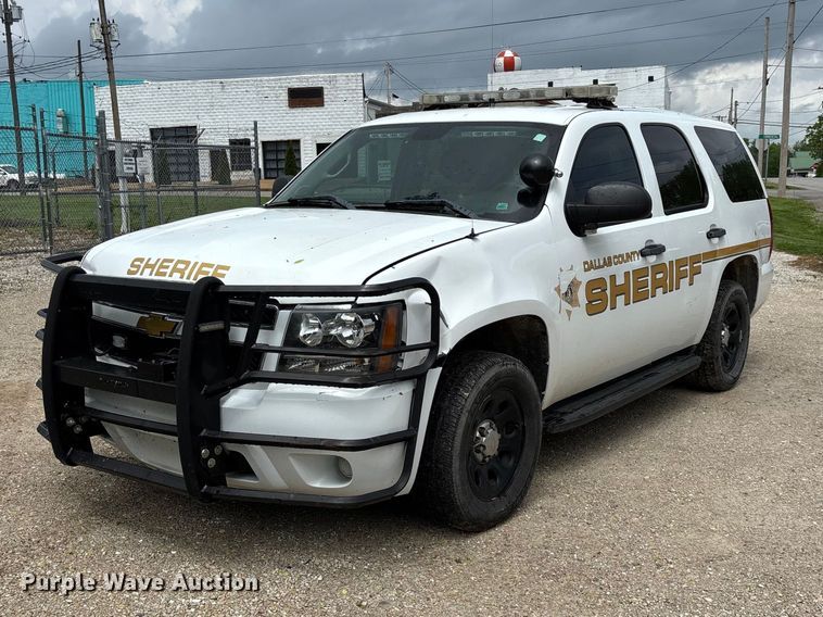 2013 Chevrolet Tahoe Police SUV