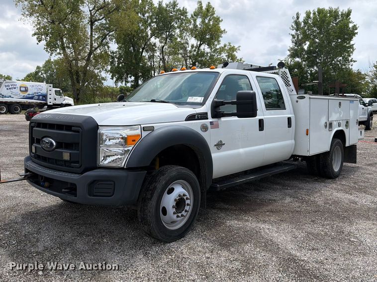 2012 Ford F550 Super Duty XL Crew Cab service truck