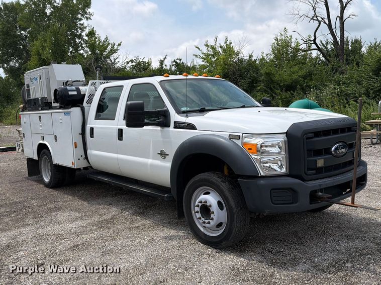 image for item FH6256 2012 Ford F550 Super Duty XL Crew Cab service truck