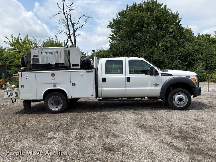 image for item FH6256 2012 Ford F550 Super Duty XL Crew Cab service truck