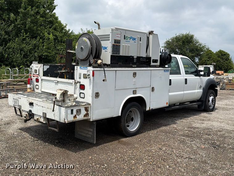 image for item FH6256 2012 Ford F550 Super Duty XL Crew Cab service truck