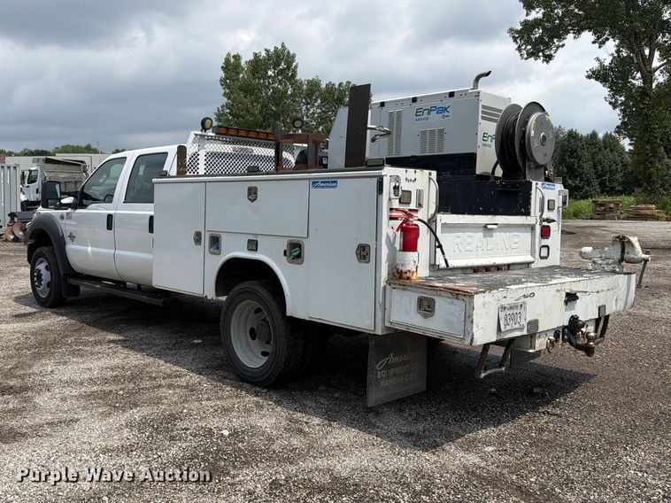 image for item FH6256 2012 Ford F550 Super Duty XL Crew Cab service truck