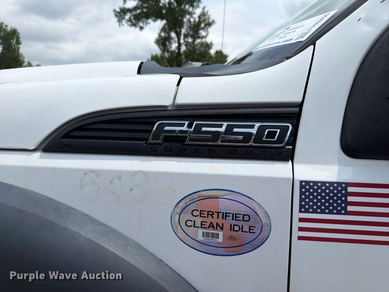 image for item FH6256 2012 Ford F550 Super Duty XL Crew Cab service truck