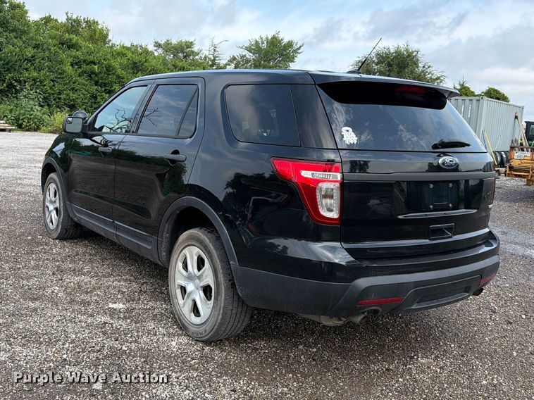 image for item FH6260 2015 Ford Explorer Police Interceptor SUV