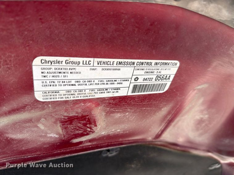 image for item FH6309 2013 Dodge Durango SUV