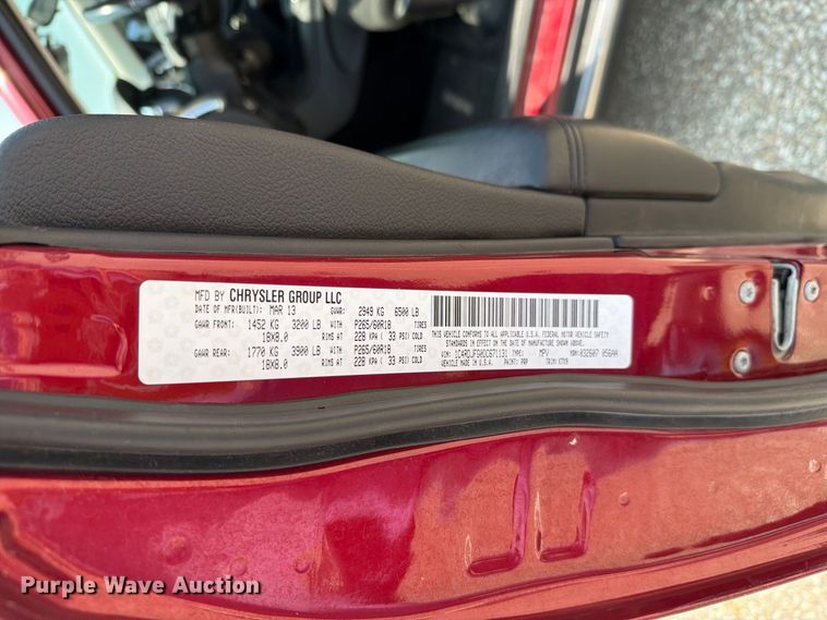 image for item FH6309 2013 Dodge Durango SUV
