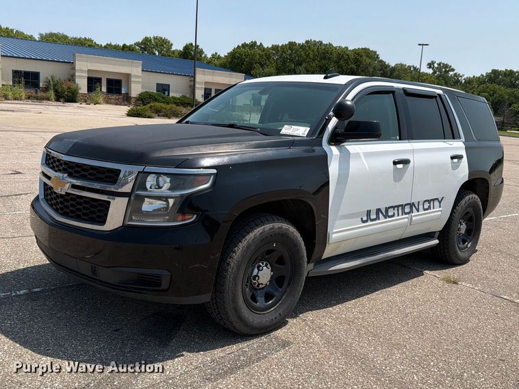 2016 Chevrolet Tahoe Police SUV