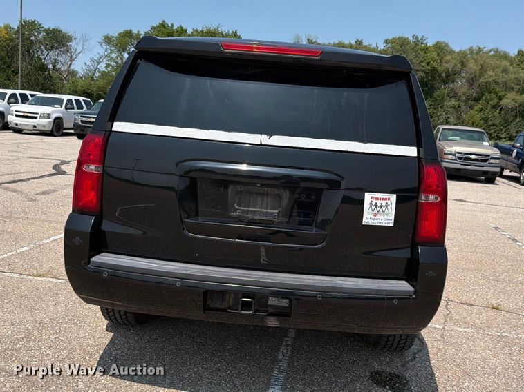 image for item FH6310 2016 Chevrolet Tahoe Police SUV