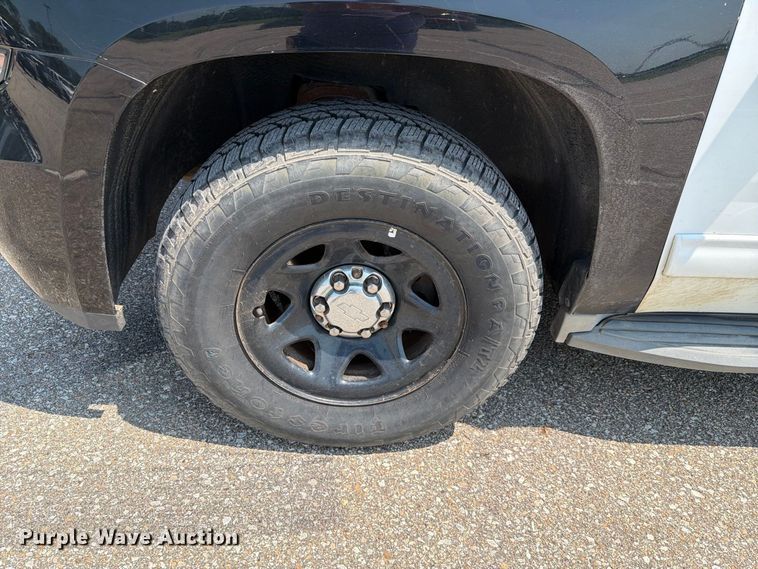 image for item FH6310 2016 Chevrolet Tahoe Police SUV