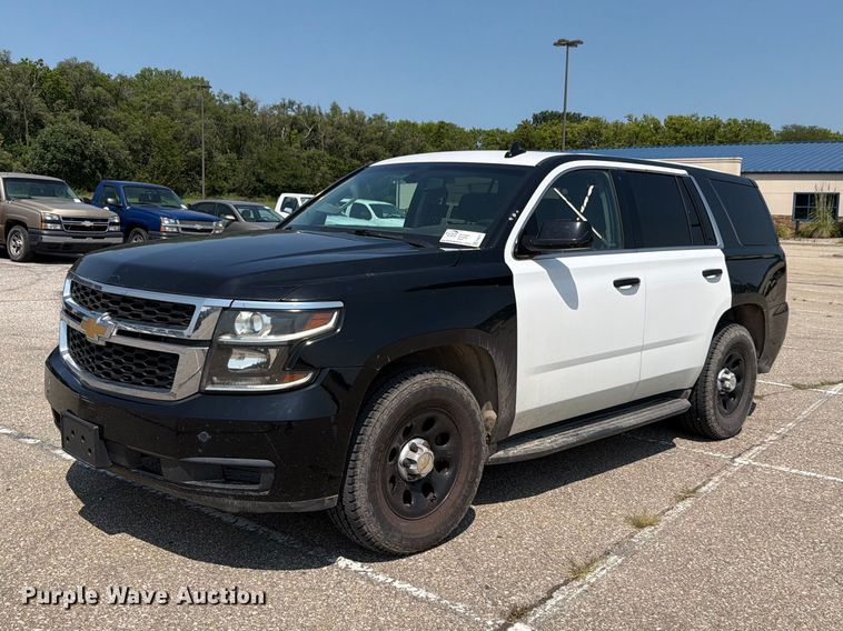 2017 Chevrolet Tahoe Police SUV