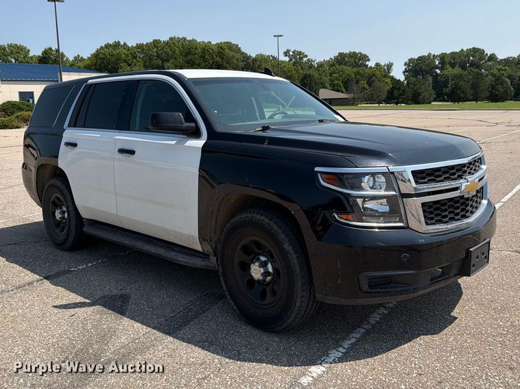 image for item FH6311 2017 Chevrolet Tahoe Police SUV