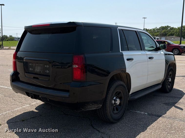 image for item FH6311 2017 Chevrolet Tahoe Police SUV