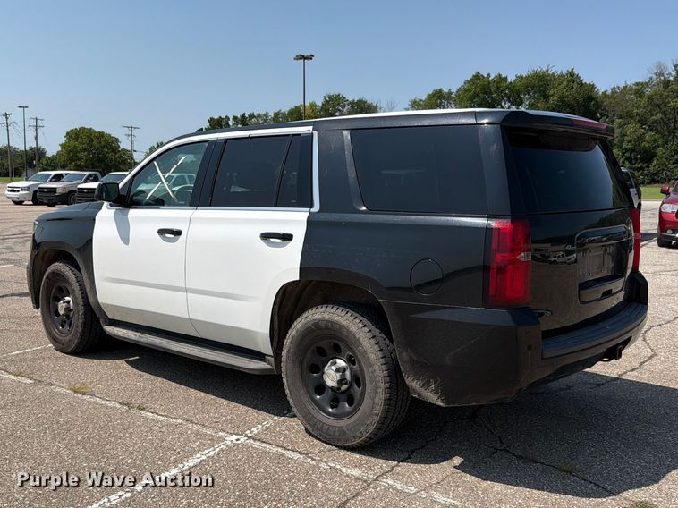 image for item FH6311 2017 Chevrolet Tahoe Police SUV