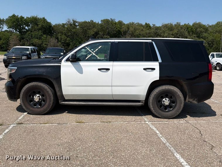 image for item FH6311 2017 Chevrolet Tahoe Police SUV