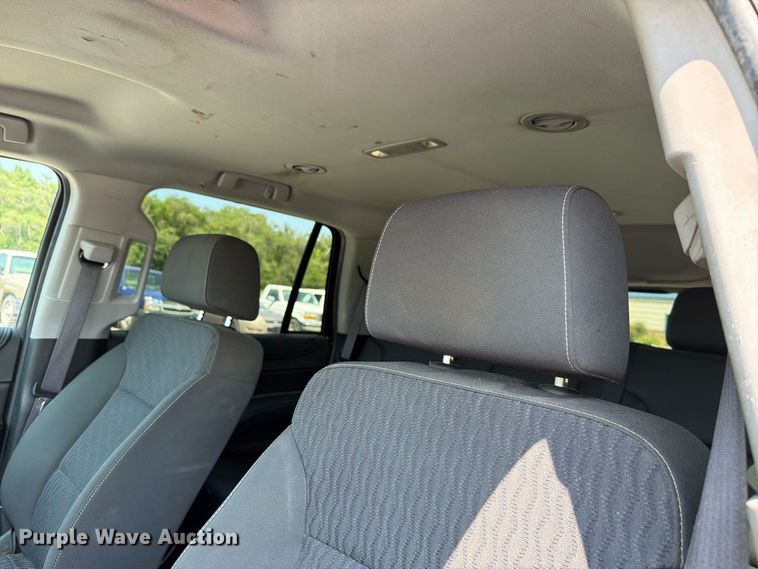 image for item FH6311 2017 Chevrolet Tahoe Police SUV