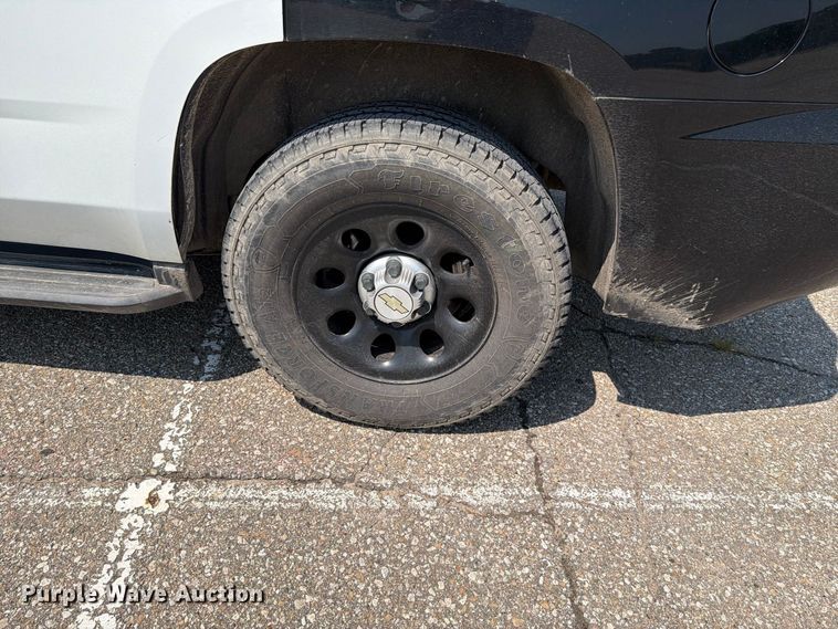 image for item FH6311 2017 Chevrolet Tahoe Police SUV