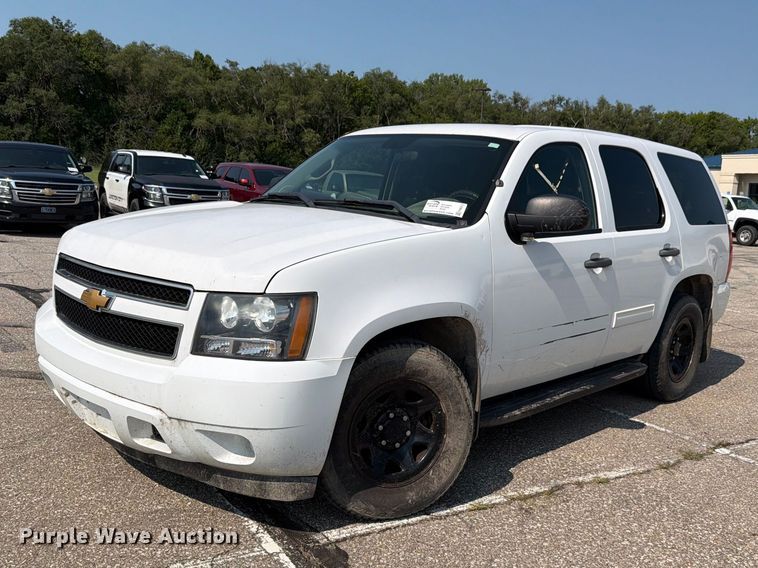 2012 Chevrolet Tahoe Police SUV