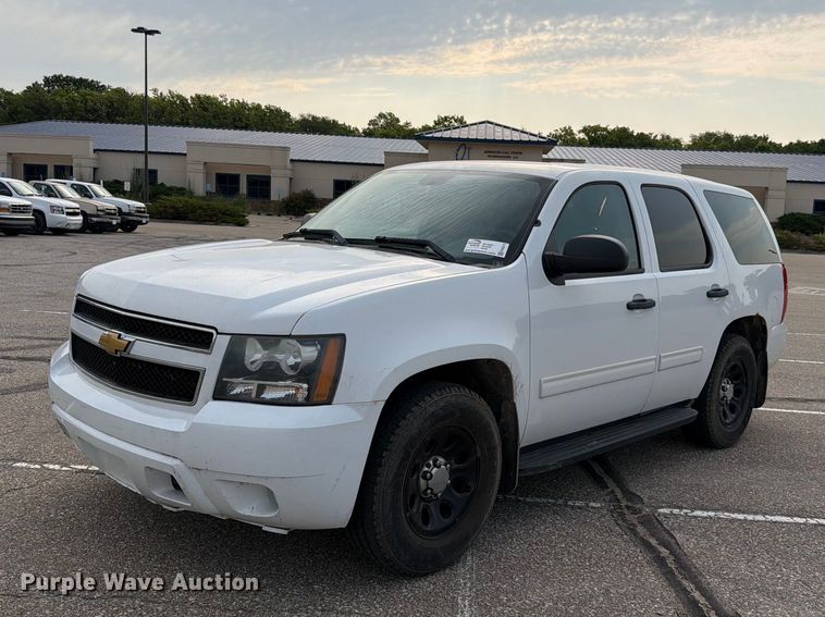 2013 Chevrolet Tahoe Police SUV
