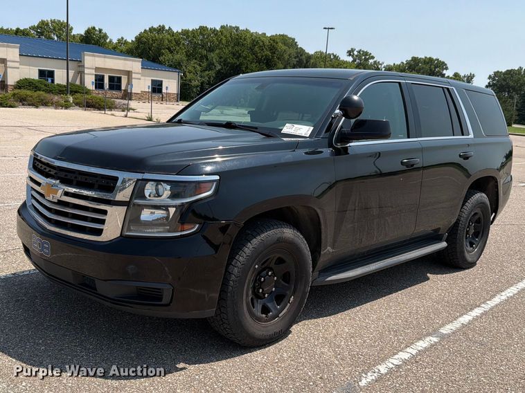 2019 Chevrolet Tahoe Police SUV