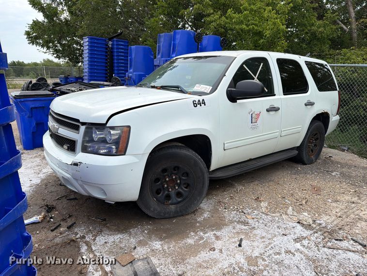 2009 Chevrolet Tahoe Police SUV