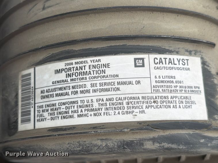 image for item FK2046 2007 Chevrolet C4500 utility / service truck