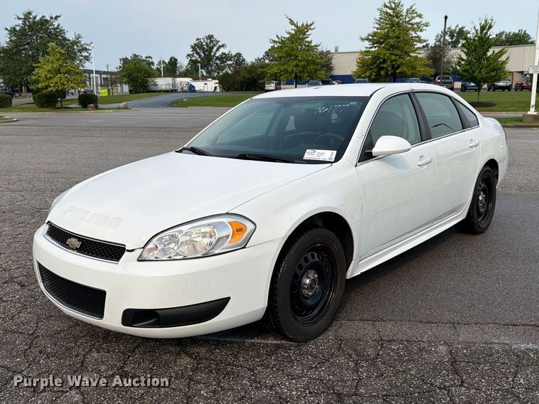 Photo of a 2016 Chevrolet Impala Police Cruiser