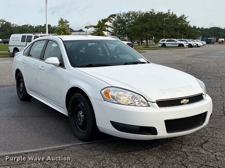 2016 Chevrolet Impala Police Cruiser