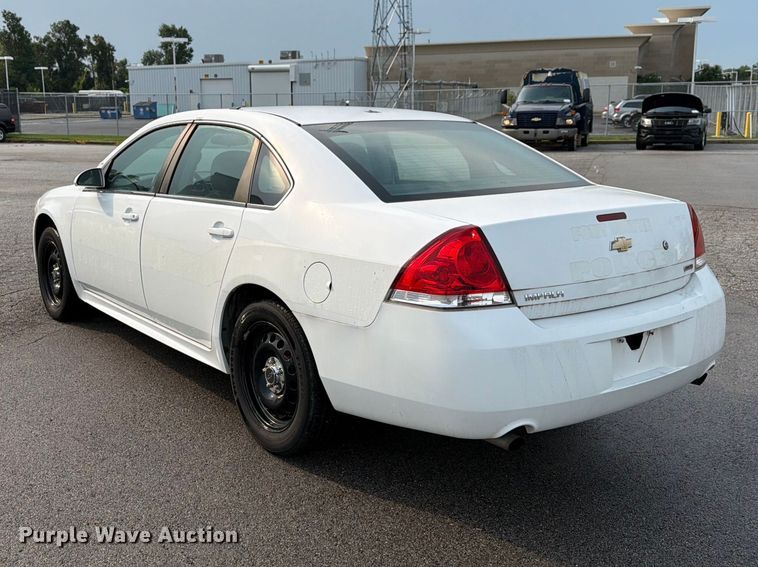 2016 Chevrolet Impala Police Cruiser