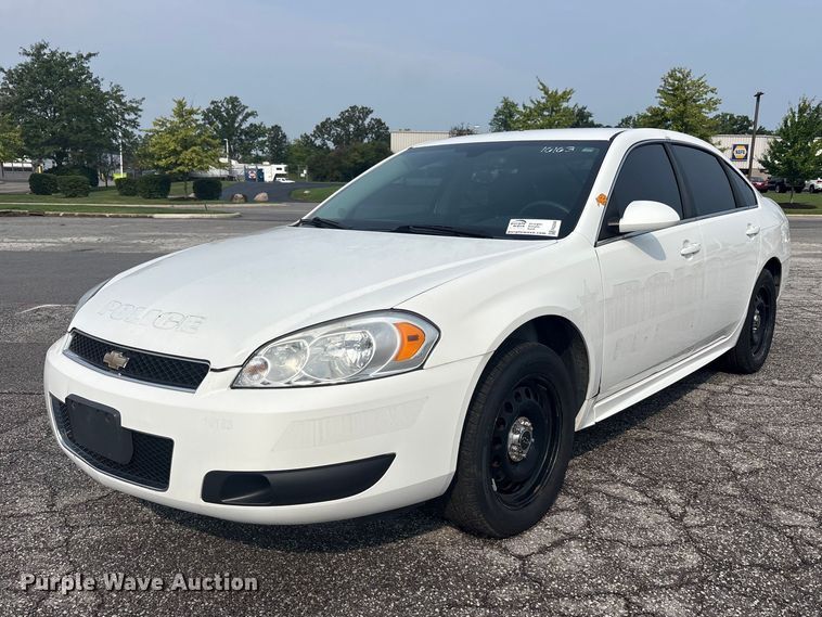 image for item FK2048 2016 Chevrolet Impala Police Cruiser 
