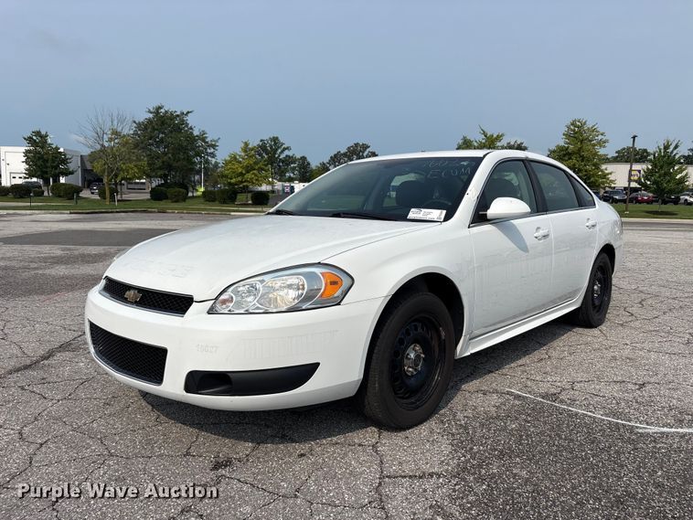 image for item FK2049 2016 Chevrolet Impala Police Cruiser 