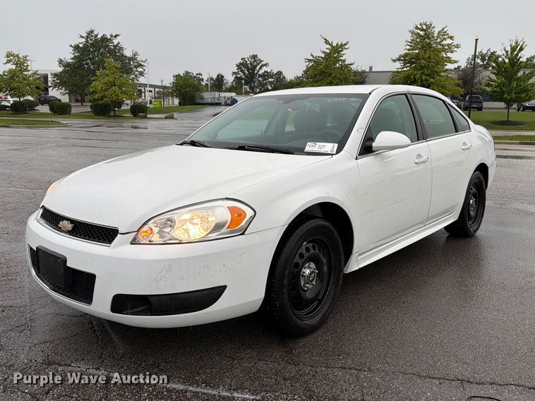 Photo of a 2016 Chevrolet Impala Police Cruiser