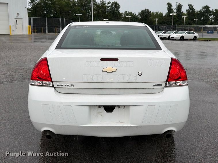 2016 Chevrolet Impala Police Cruiser