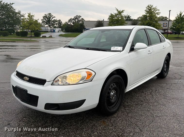 Photo of a 2016 Chevrolet Impala Police Cruiser