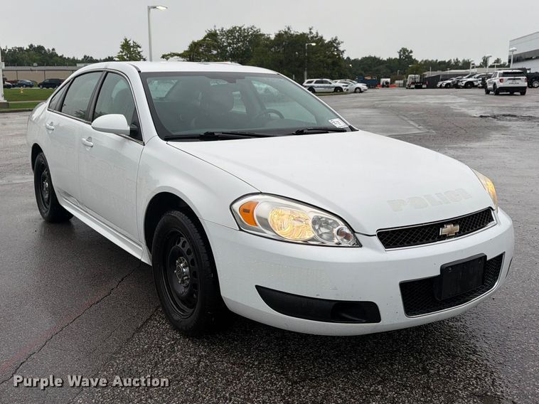 2016 Chevrolet Impala Police Cruiser