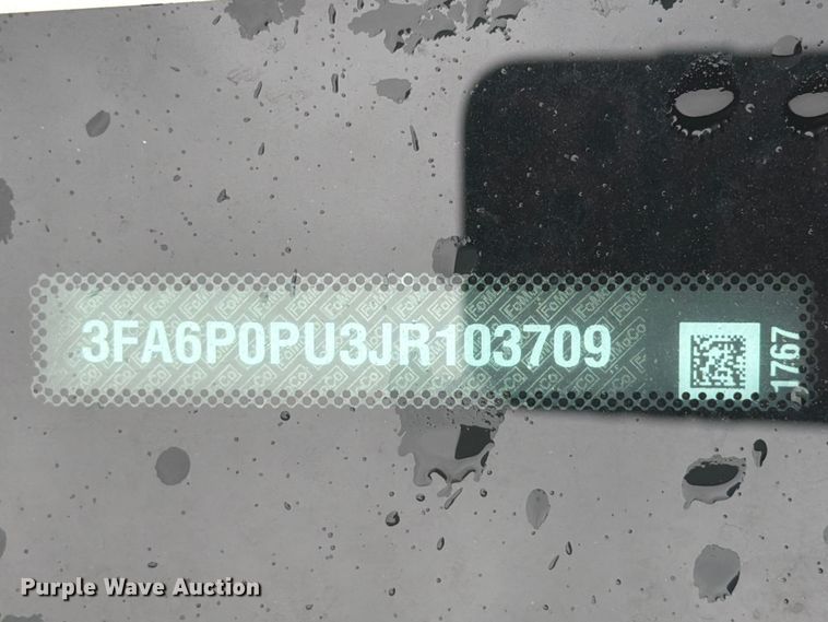image for item FK2057 2018 Ford Fusion 