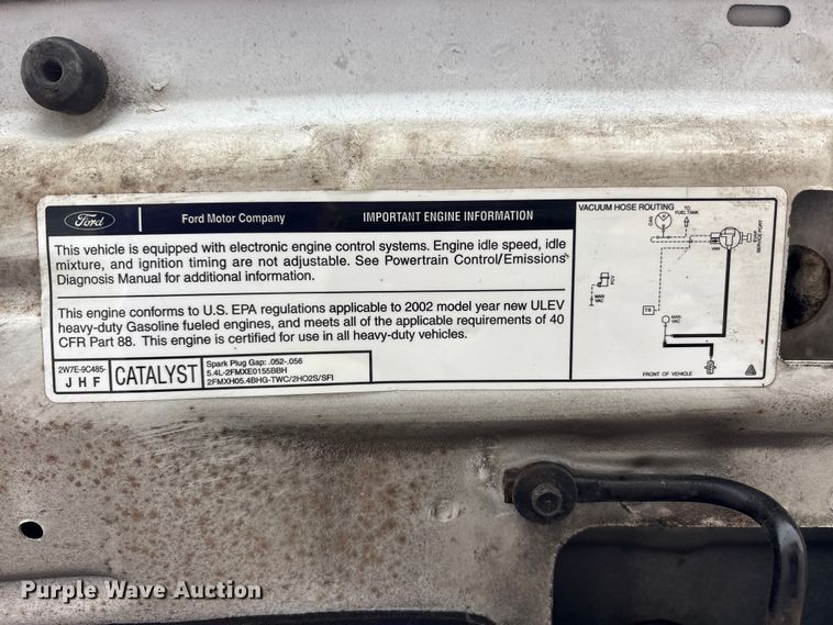 image for item FK2059 2002 Ford F250 Super Duty pickup truck