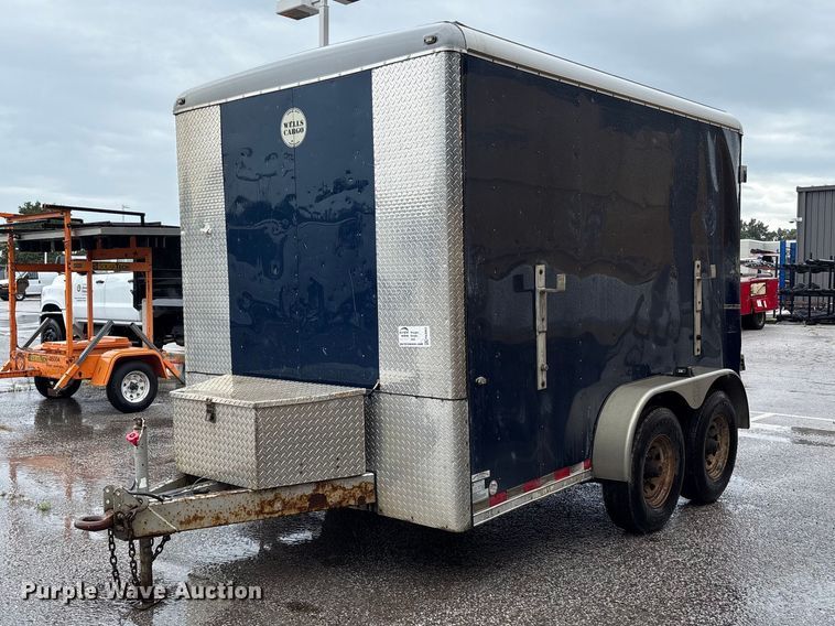 2012 Wells Cargo CW1225 - 102 enclosed cargo trailer