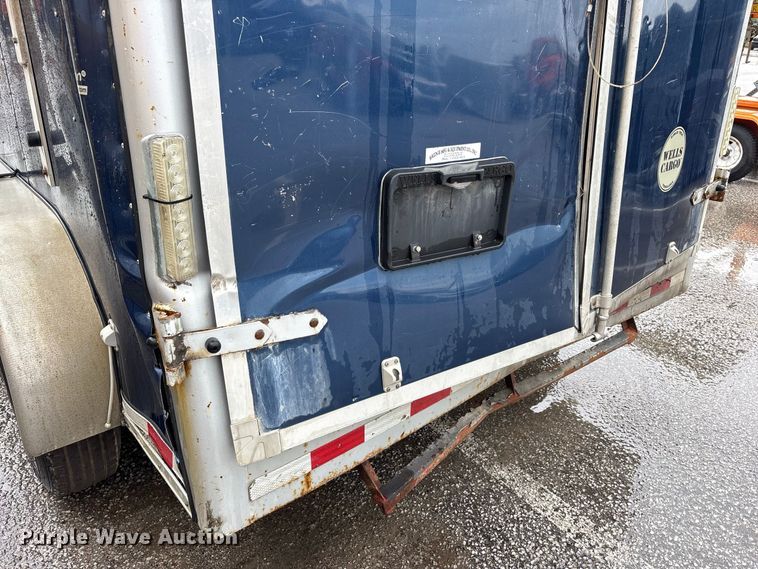image for item FK2062 2012 Wells Cargo CW1225 - 102 enclosed cargo trailer