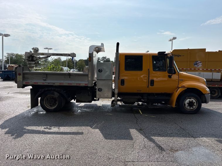 image for item FK2063 2015 International 4300 SBA Crew Cab dump truck