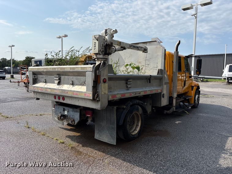 image for item FK2063 2015 International 4300 SBA Crew Cab dump truck