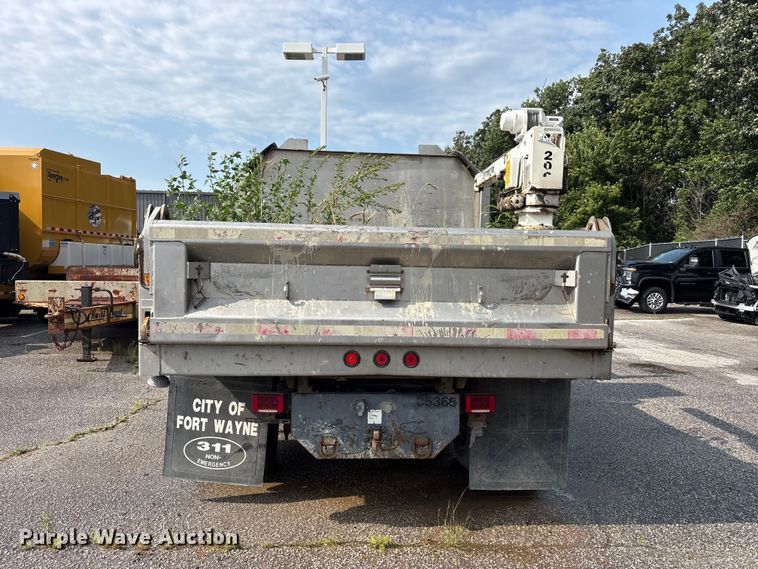 image for item FK2063 2015 International 4300 SBA Crew Cab dump truck