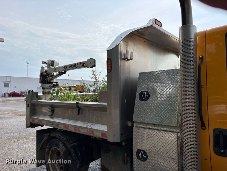 image for item FK2063 2015 International 4300 SBA Crew Cab dump truck