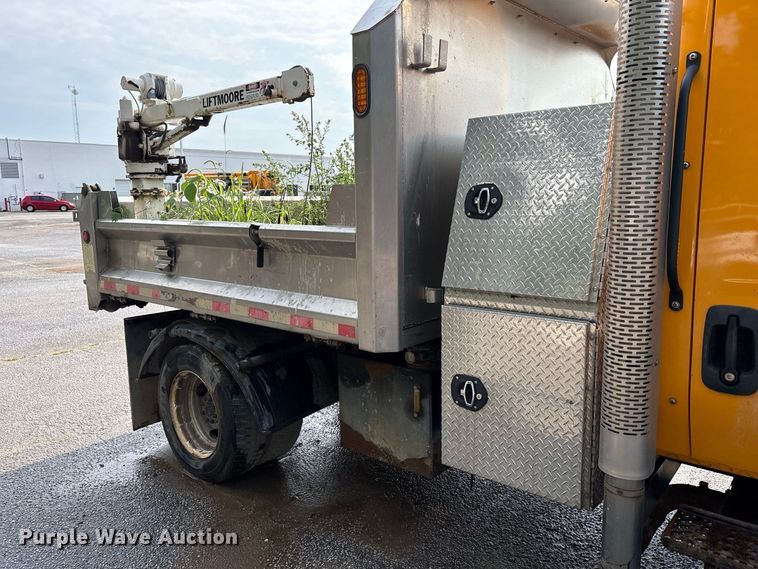 image for item FK2063 2015 International 4300 SBA Crew Cab dump truck