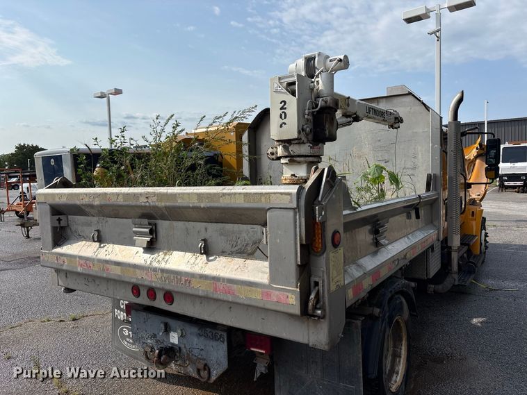 image for item FK2063 2015 International 4300 SBA Crew Cab dump truck