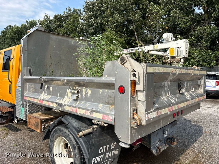 image for item FK2063 2015 International 4300 SBA Crew Cab dump truck