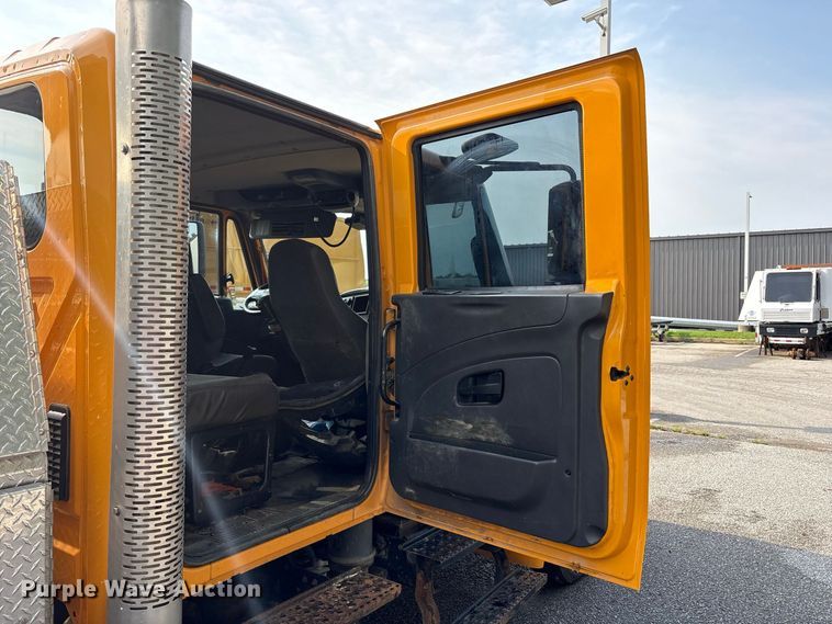 image for item FK2063 2015 International 4300 SBA Crew Cab dump truck