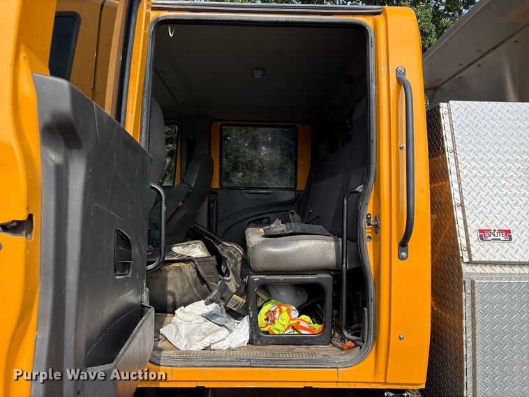 image for item FK2063 2015 International 4300 SBA Crew Cab dump truck