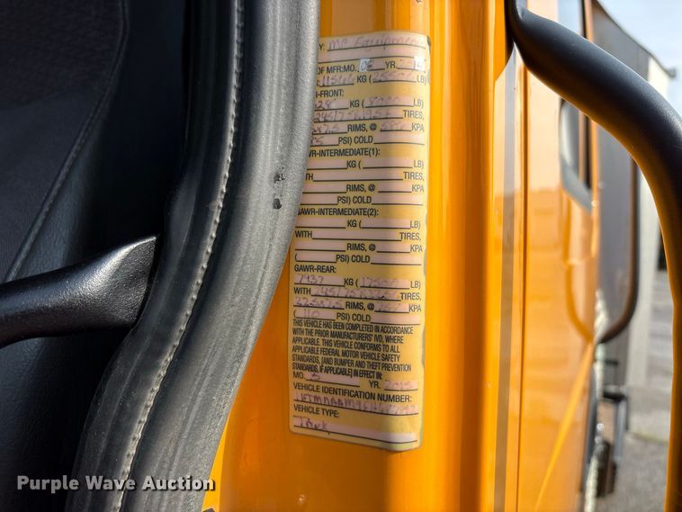 image for item FK2063 2015 International 4300 SBA Crew Cab dump truck