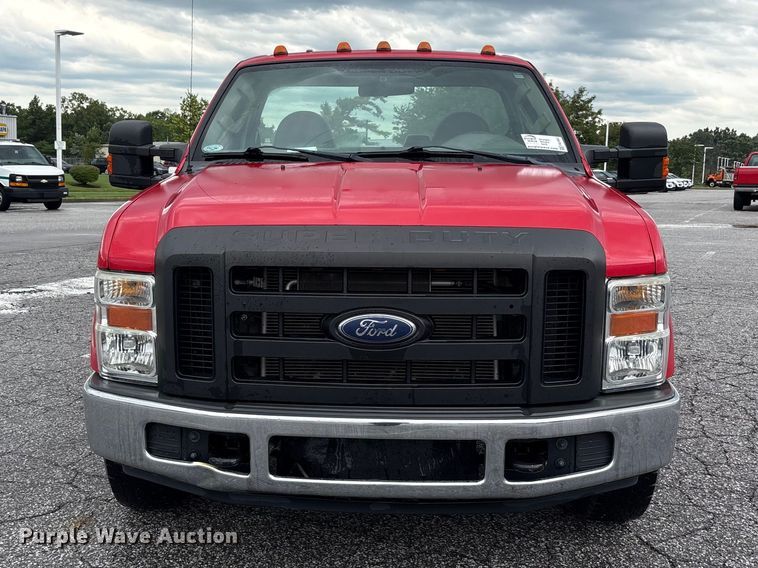 image for item FK2065 2008 Ford F350 Super Duty utility bed pickup truck